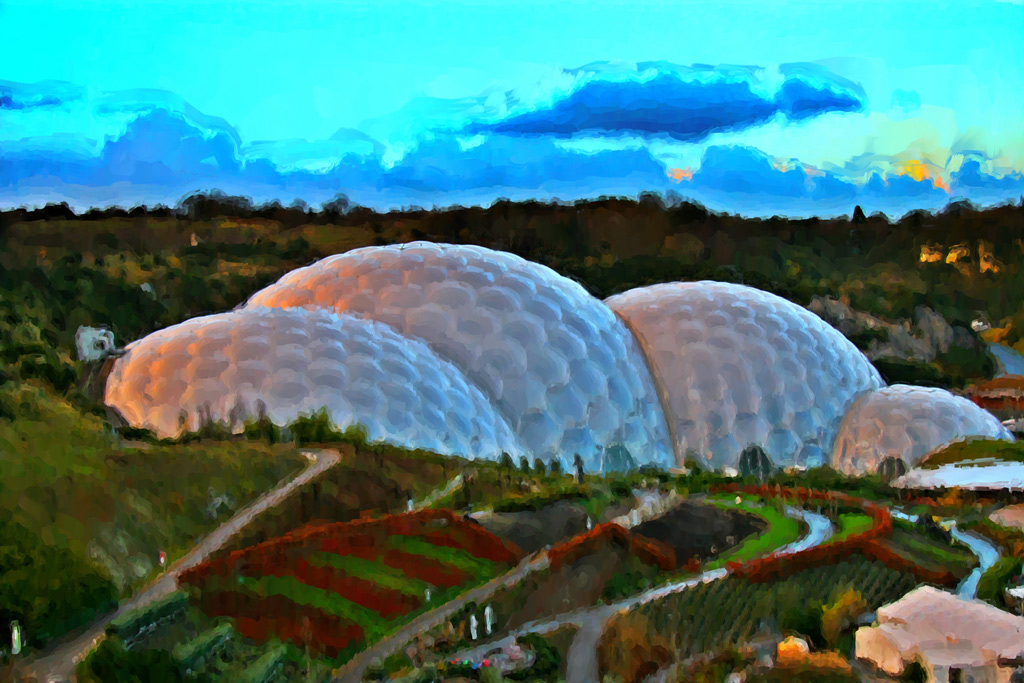 eden project biomes				